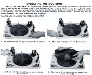 How to use a record player