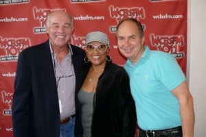 Bob Berry, Darlene Love And 101.1 CBS-FM's Dan Taylor, May 2012