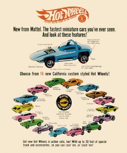 Hot Wheels ad 1968