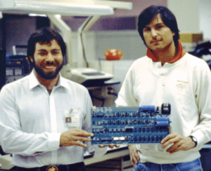 Steve Wozniak & Steve Jobs