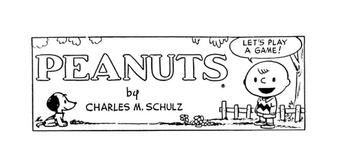 An Early Peanuts Comic Strip