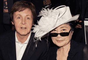 Paul McCartney and Yoko Ono